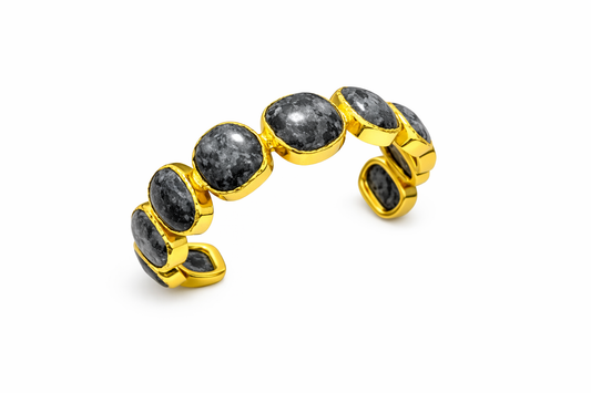 Speckled Stones Cuff Bracelet