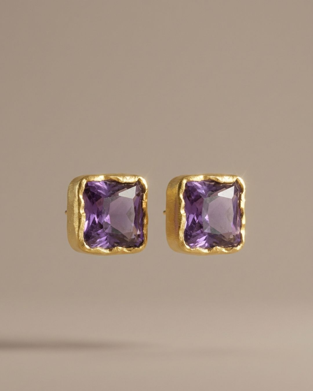 Amethyst Studs