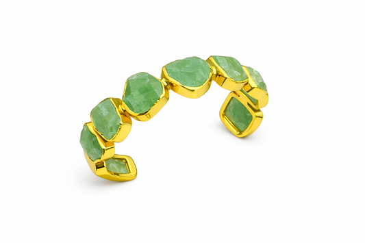 Green Aventurine Cuff Bracelet