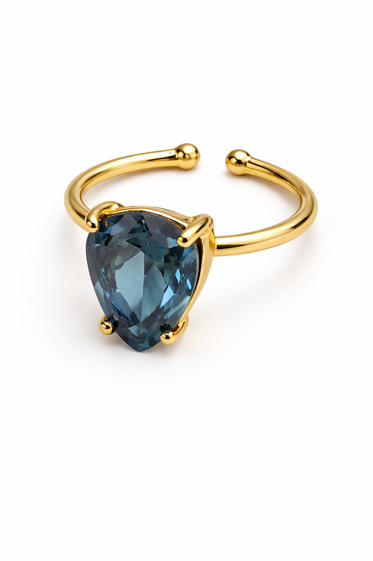 Blue Topaz Ring