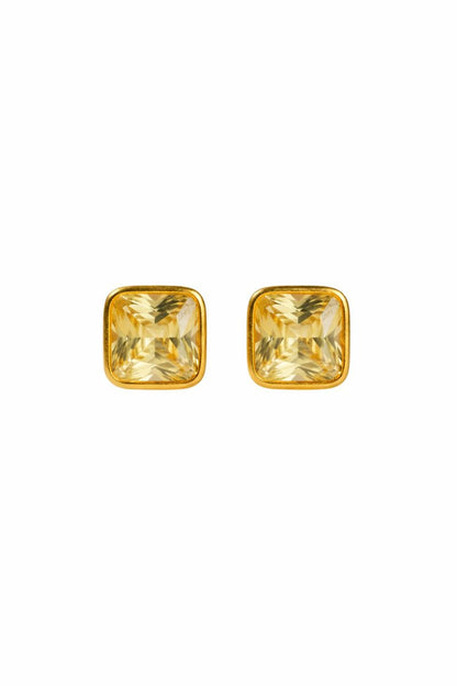 Citrine Stud
