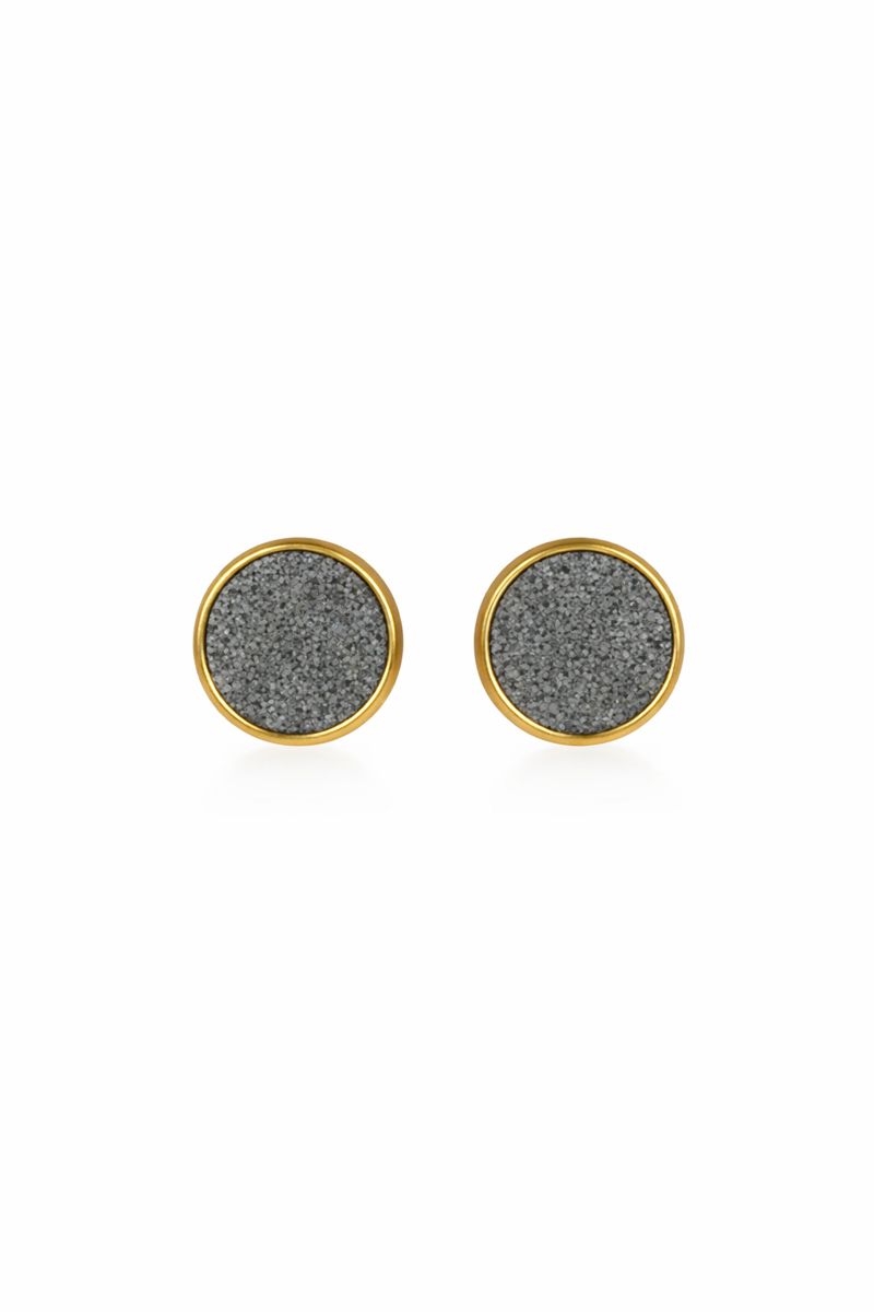 Onyx Grey Studs