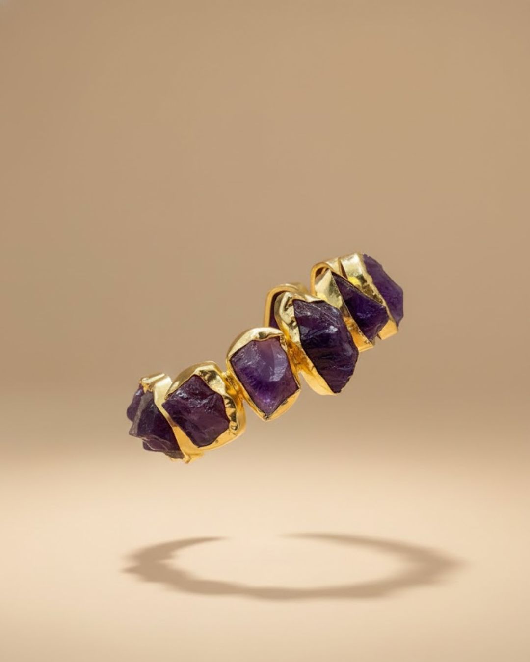 Amethyst Cuff Bracelet