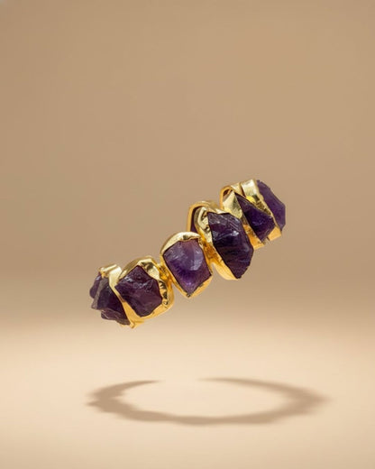 Amethyst Cuff Bracelet